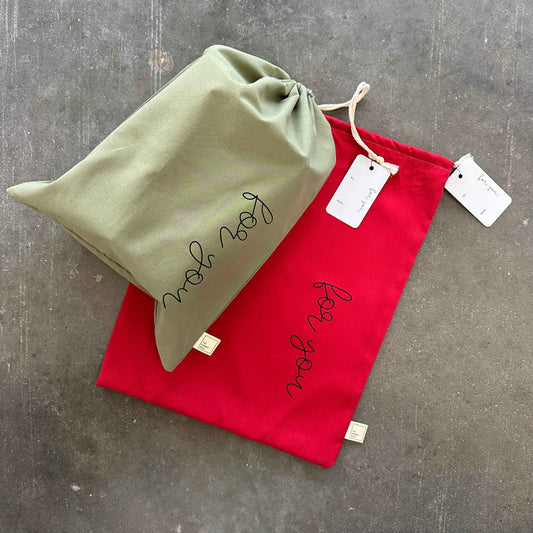 Reusable Gift Bag - Red For You
