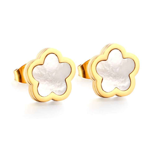 Pearl Blossom Studs