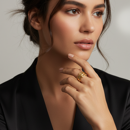 Chain Band Ring