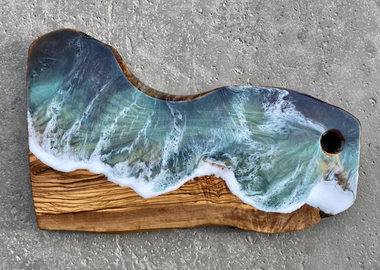 Olive Wood Charcuterie Board - AURABAGS SHOP
