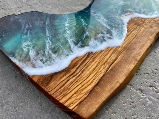 Olive Wood Charcuterie Board - AURABAGS SHOP