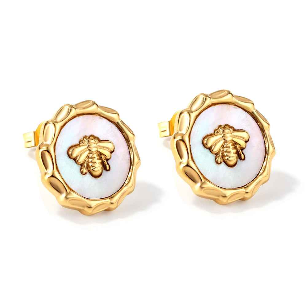 Autumn Gold Studs