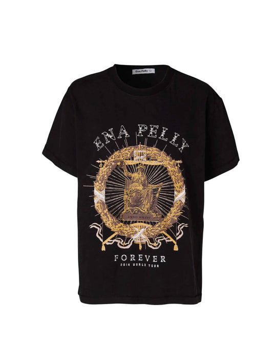 Tour Graphic Tee – Vintage Wash Black
