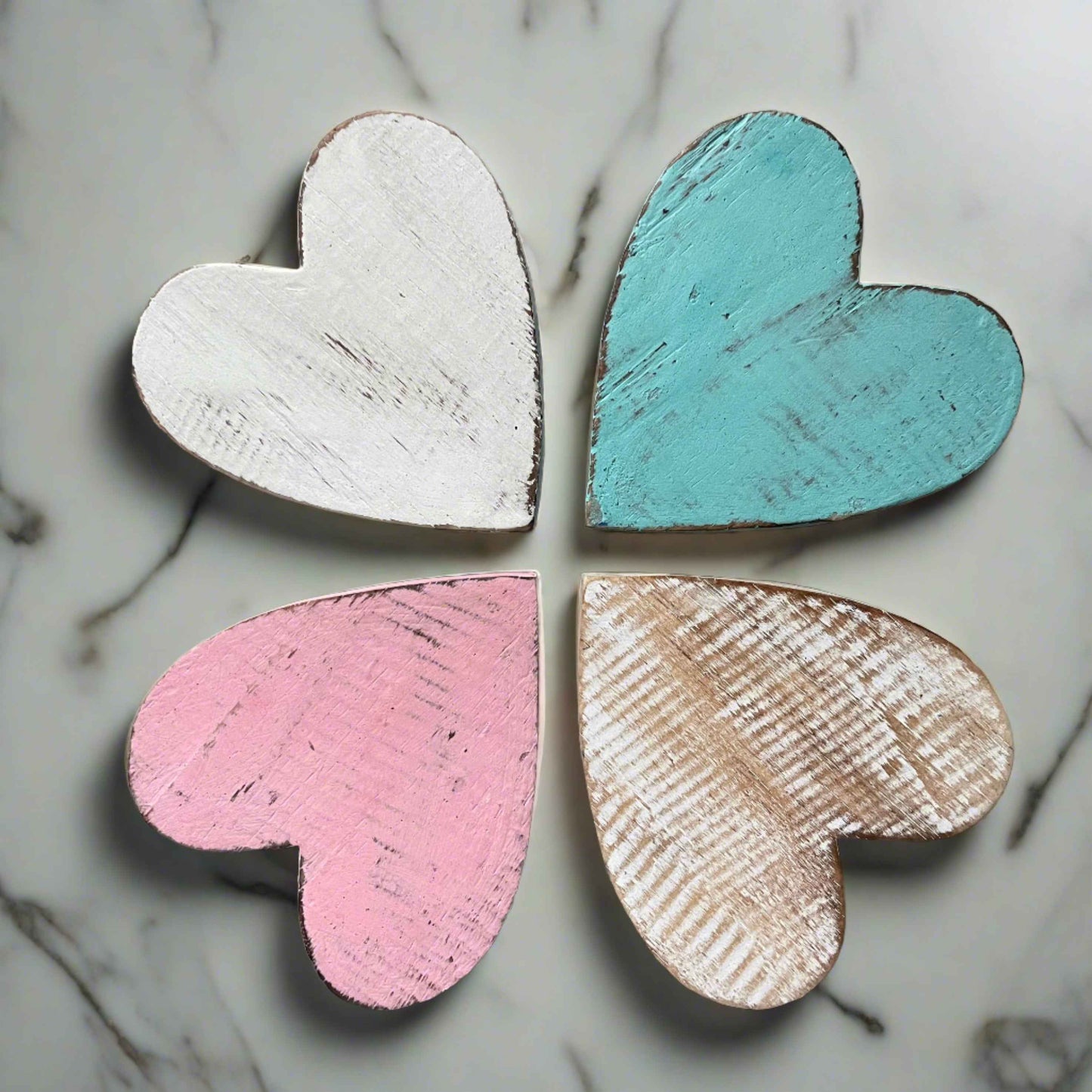 Wooden Heart Coaster