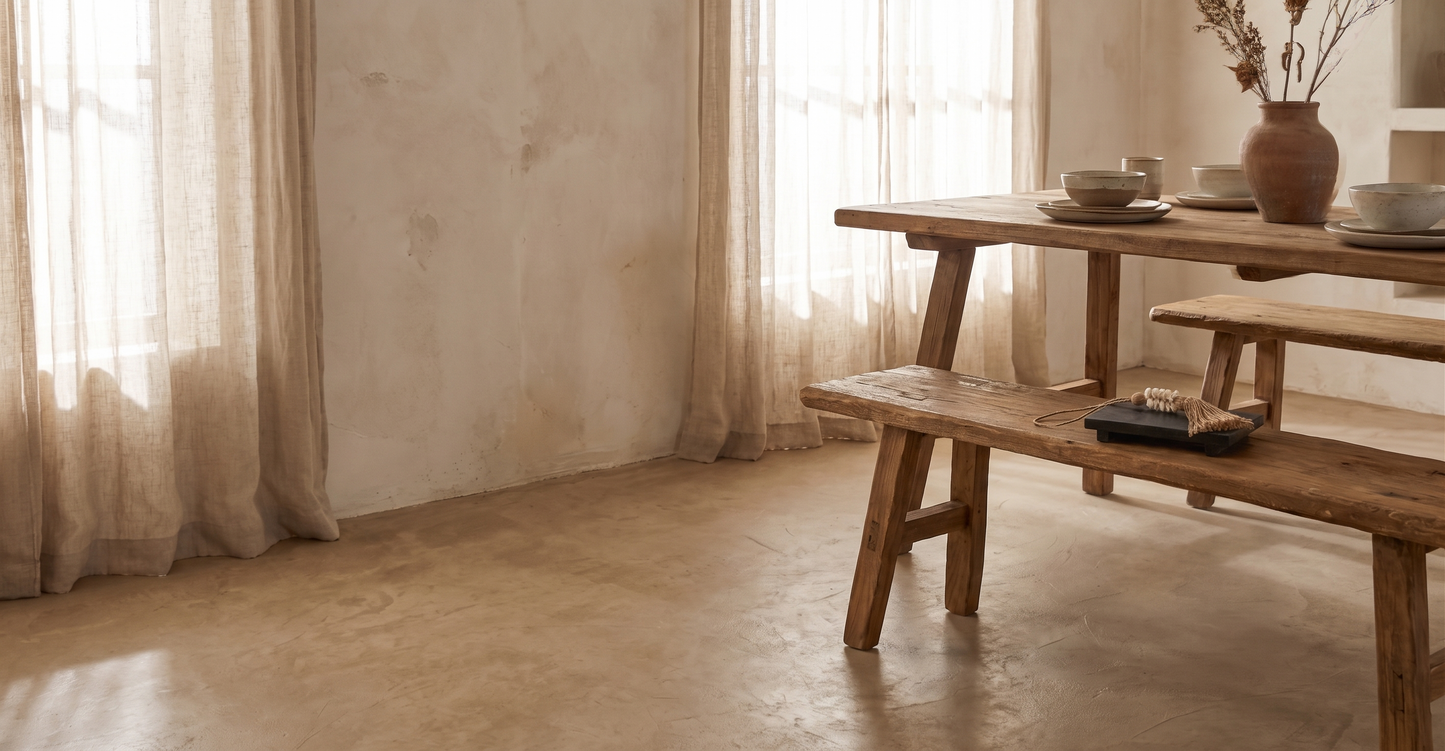Banc vintage pattes A