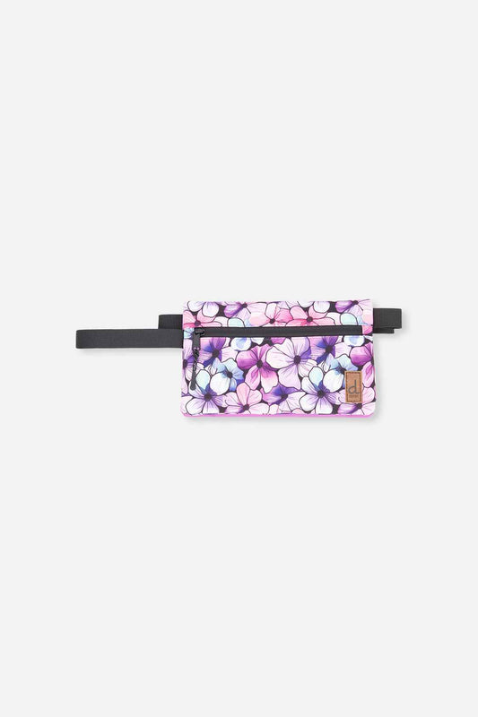 Pencil Case Black Floral Print