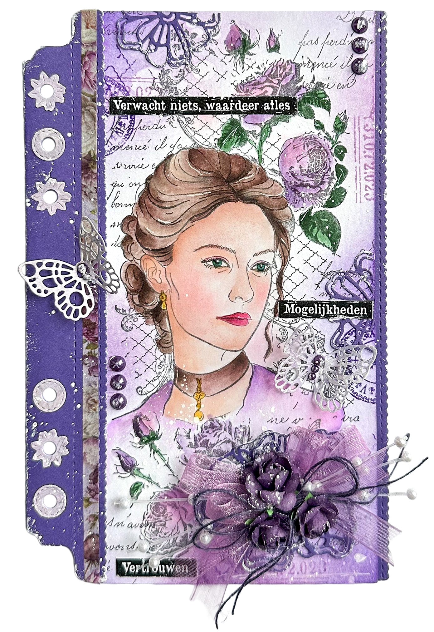JMA Clear Stamp Victorian Beauty Victorian Dreams 1 PC