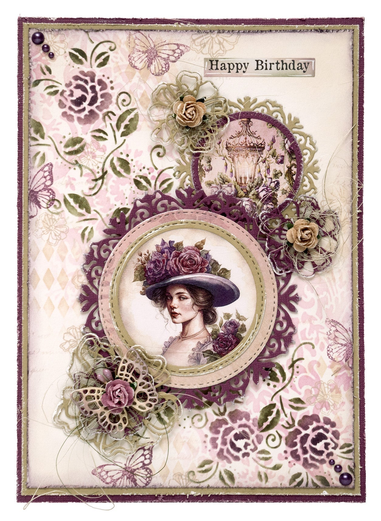 JMA Mask Victorian ATC Backgrounds Victorian Dreams 4 PC