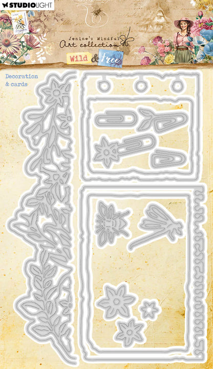 JMA Cutting Die Decoration & Cards Wild & Free 15 PC