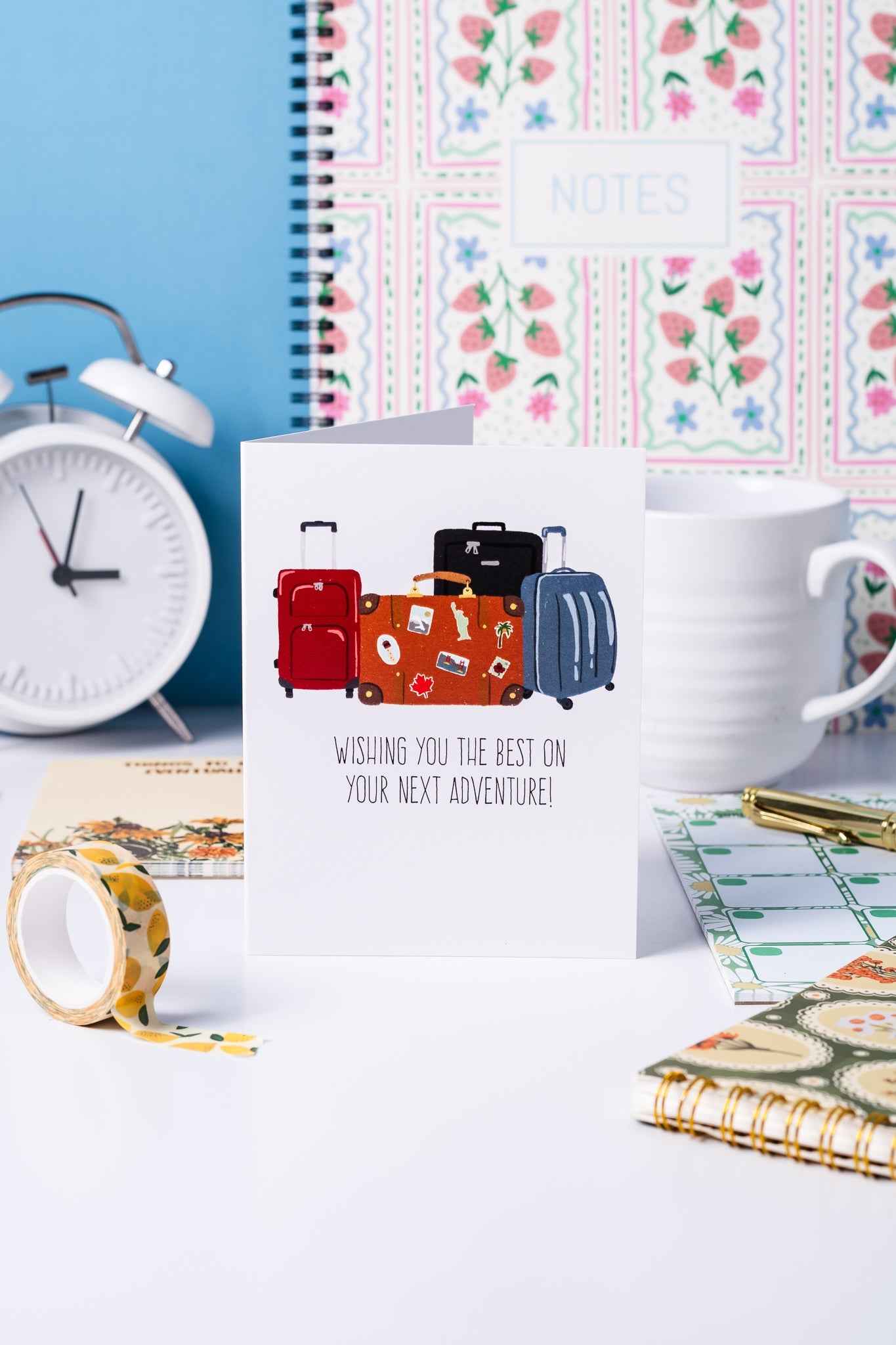 Wishing You The Best On Your Next Adventure - Greeting Card