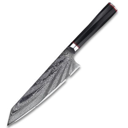Ginza Steel KATANA 20 Kochmesser 8” – Damast VG10 Stahl, 67 Lagen, G10 Griff