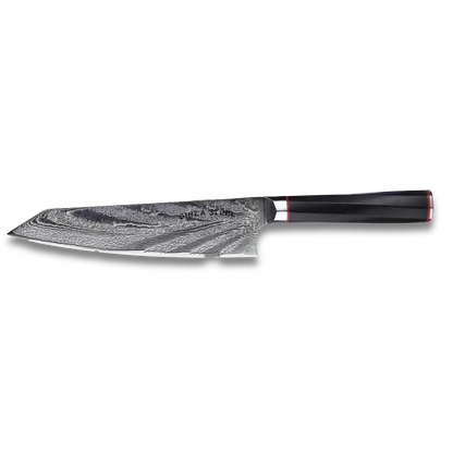 Ginza Steel KATANA 20 Kochmesser 8” – Damast VG10 Stahl, 67 Lagen, G10 Griff