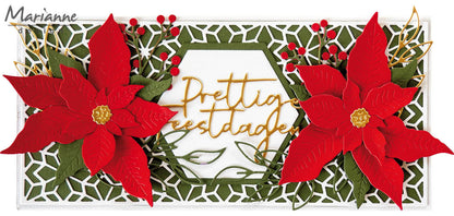 Marianne Design Creatables Die - Tiny's Poinsettia