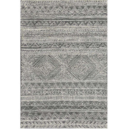 Leonora Teppich aus gewebter Wolle 6X9
