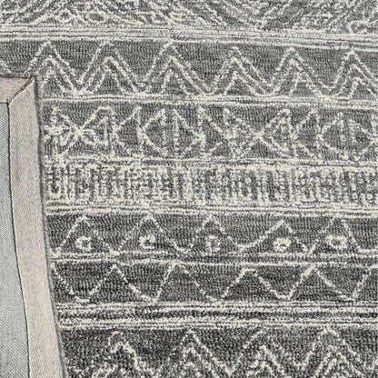 Leonora Teppich aus gewebter Wolle 6X9