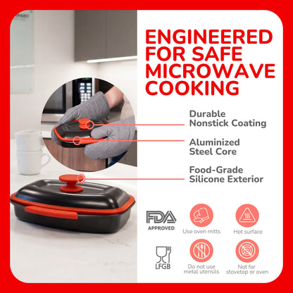 Micro Grill Chef Pot™  - Microwave Cooking Pot