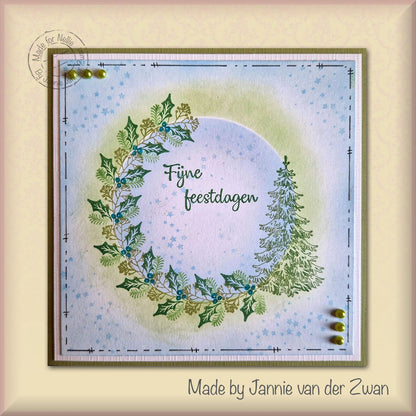 Clear Stamp Mini - Pinecones & Berries