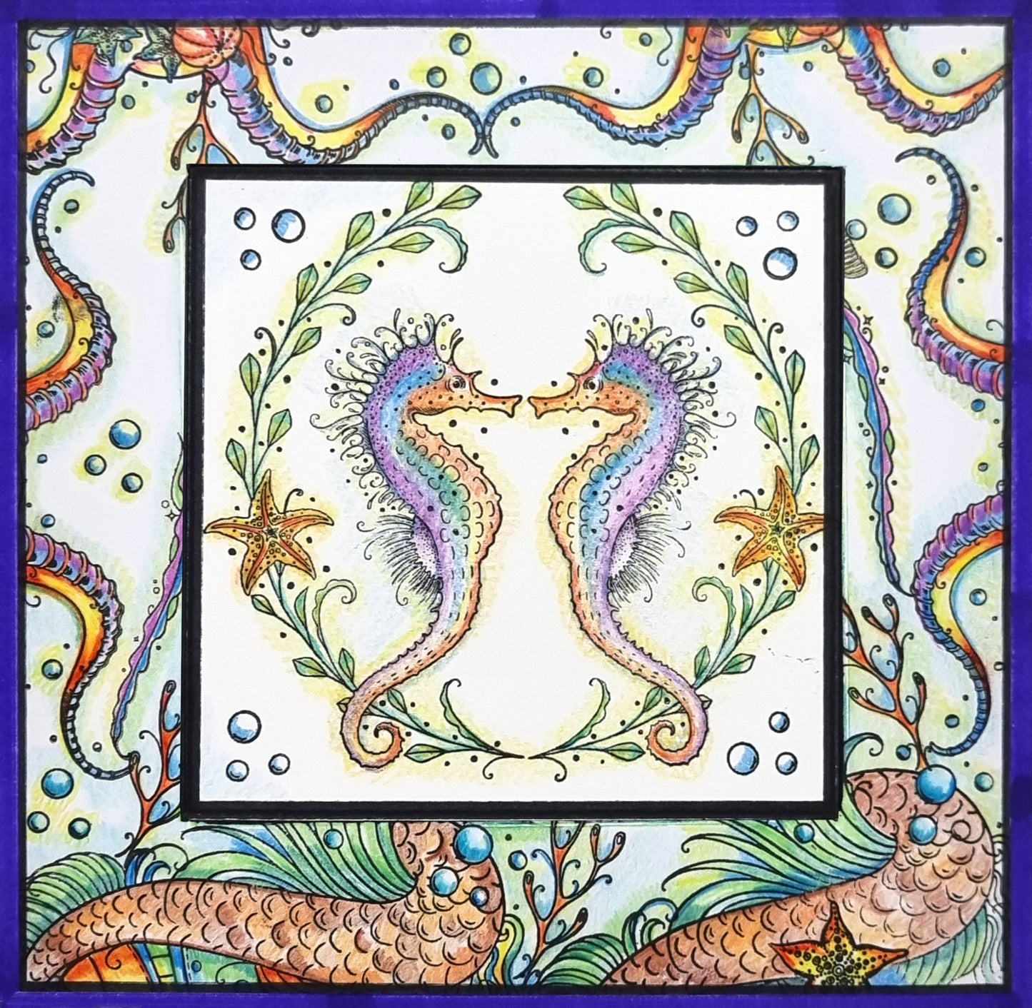 Pink Ink Designs Seas The Day 6 in x 8 in Clear Stamp Set