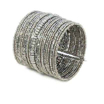 Wide Beaded Cuff