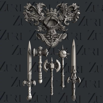 Zuri Designs Medieval Gear