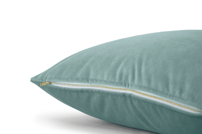 Heron Velvet Cushion Cover