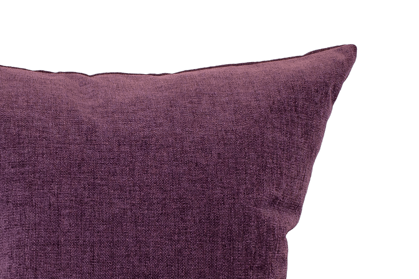 Merlot Chenille-Kissenbezug