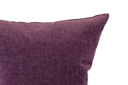 Merlot Chenille-Kissenbezug