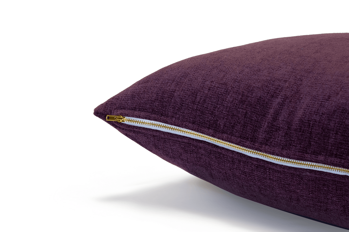 Merlot Chenille-Kissenbezug