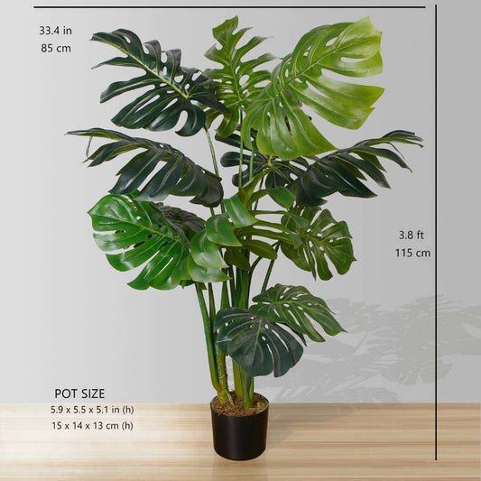 Mona Künstliche Monstera Topfpflanze 114 cm