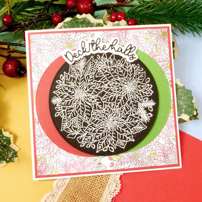 Moonstone Dies - Festive Essential Arched Sentiments
