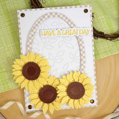 Moonstone Dies - Dimensional Flowers - Sunflower