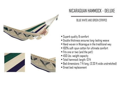 Nicaraguanische Hängematte - Deluxe