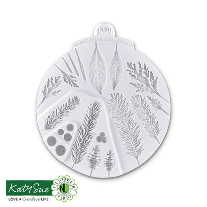 Flower Pro Winter Foliage Silicone Mould