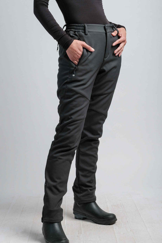 Women's Gray High Waist V2 Adventure Water Resistant Pants