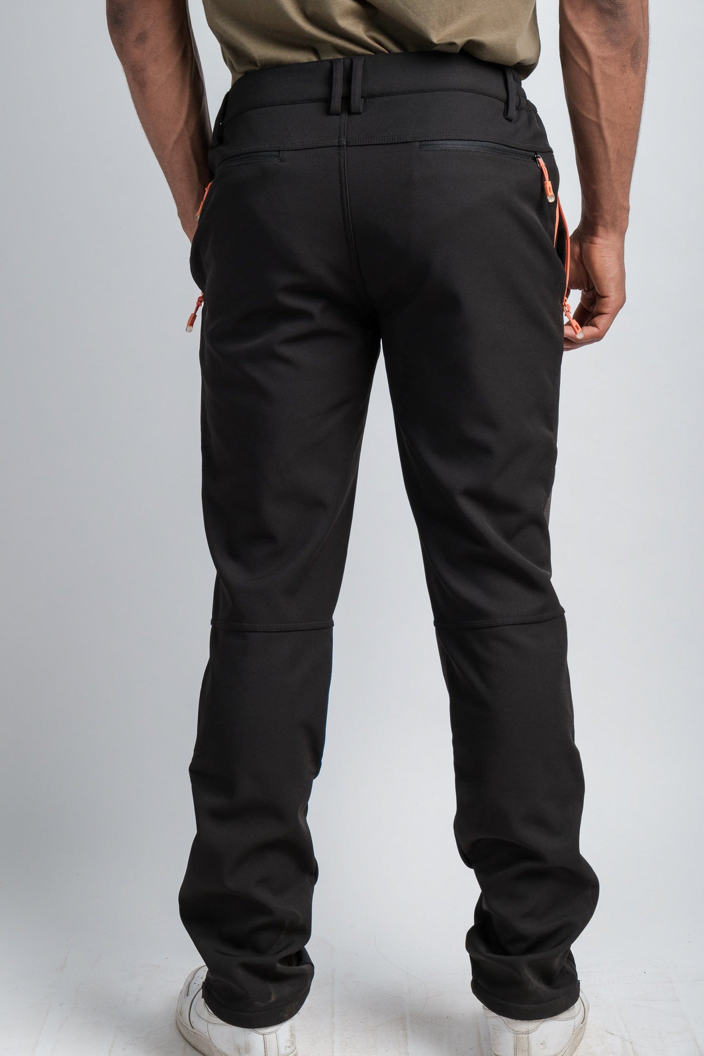 Herren Schwarze Wasserabweisende Abenteuerhose