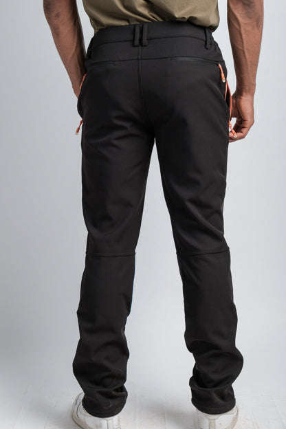 Herren Schwarze Wasserabweisende Abenteuerhose