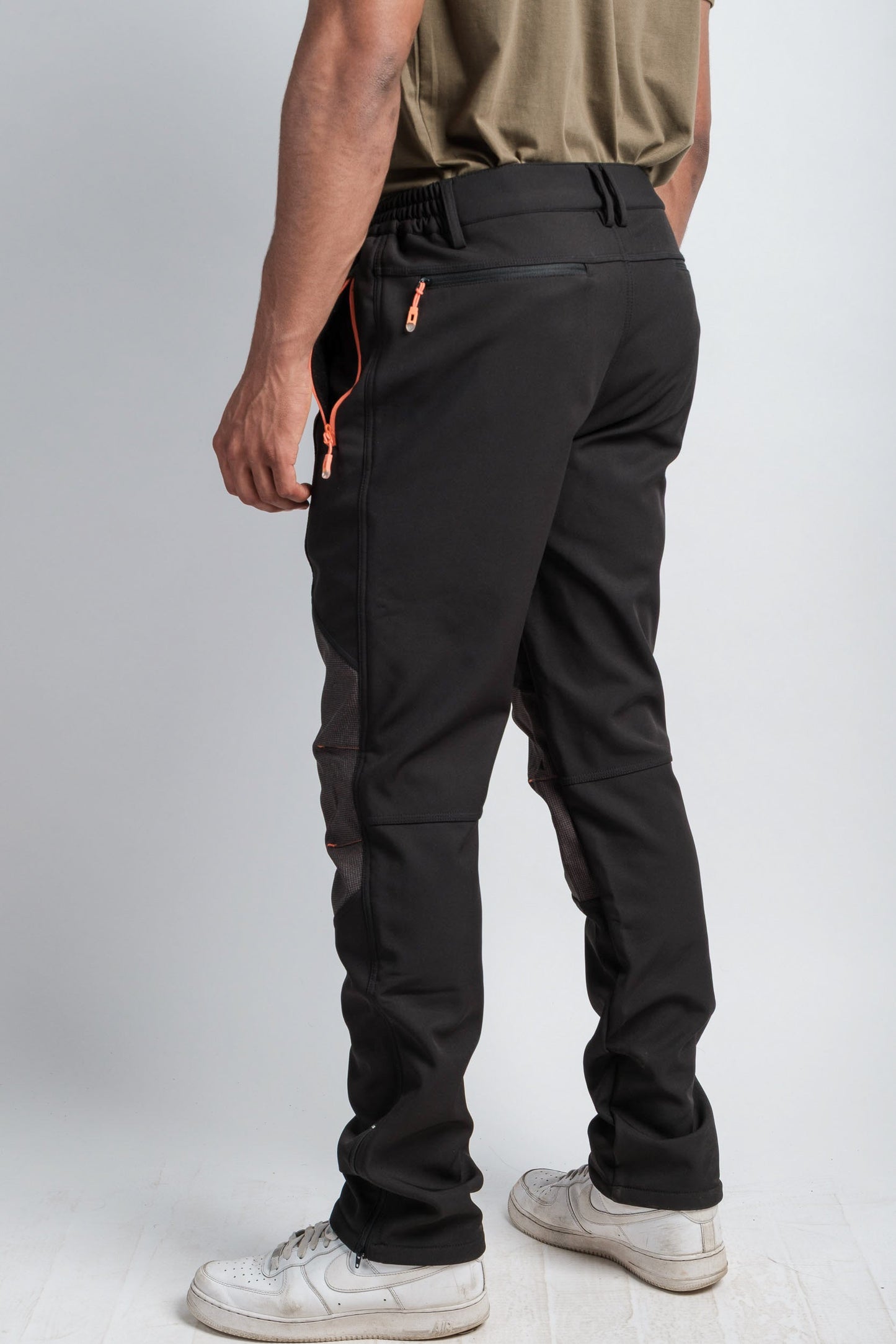 Herren Schwarze Wasserabweisende Abenteuerhose