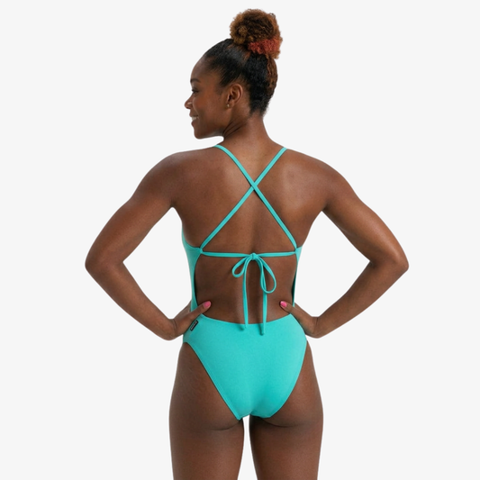 Ocean Tie-Back One-Piece Training Swimsuit by Norca