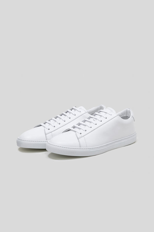 Off White Calfskin Città Sneaker