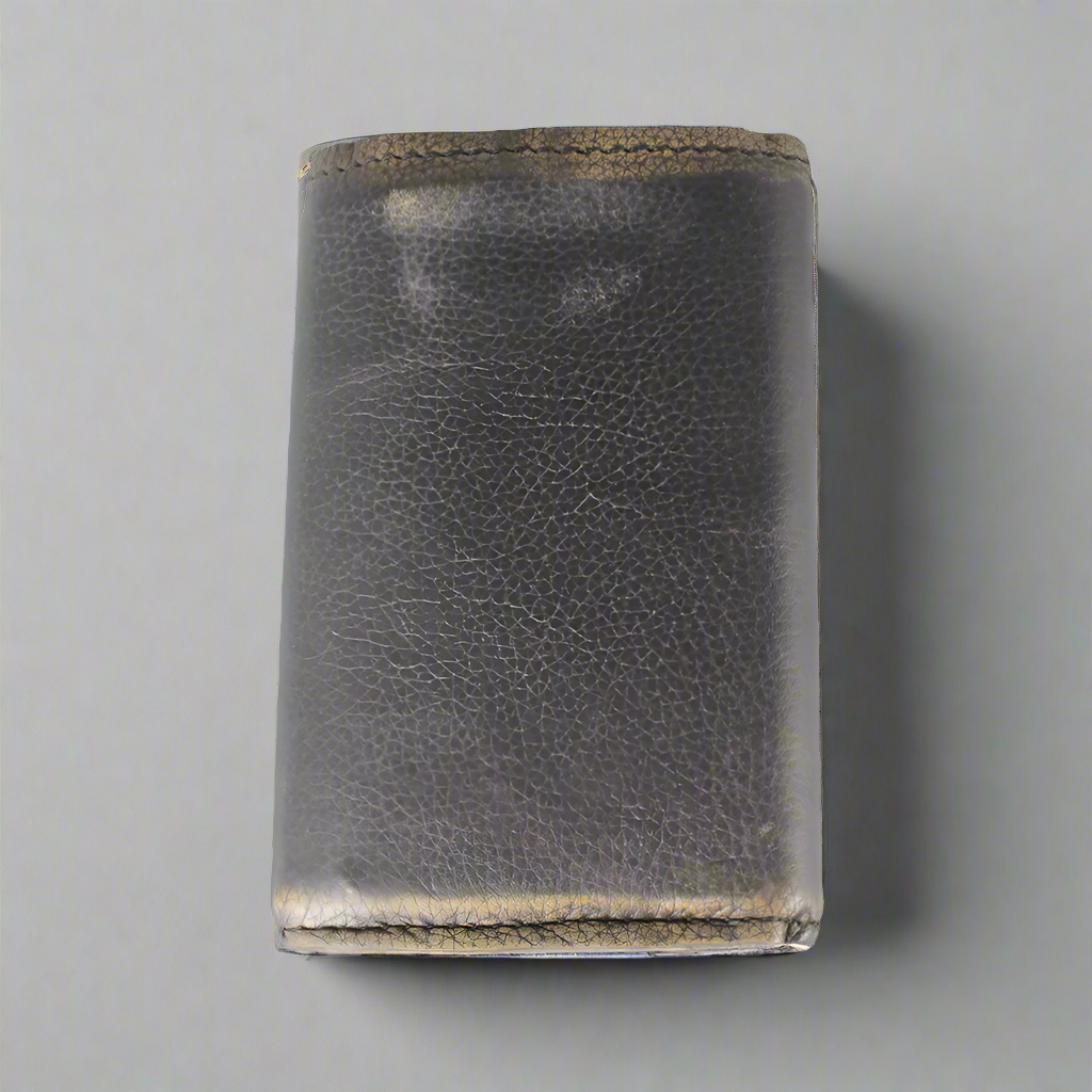 Open Road Men's Chrome Plated Chain Leather Wallet