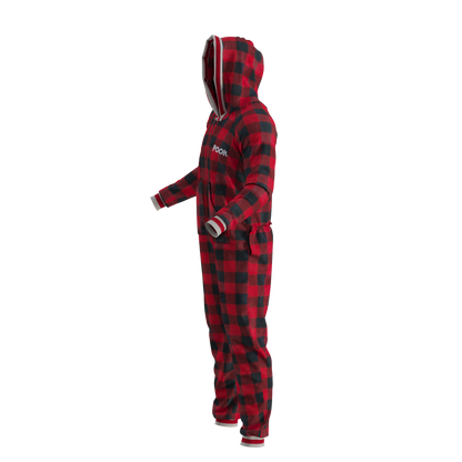 Pook Onesie - Red (Adult Unisex)