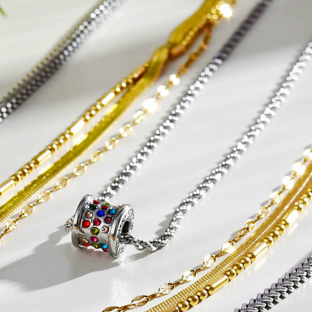 HAYDEN Silver Necklace