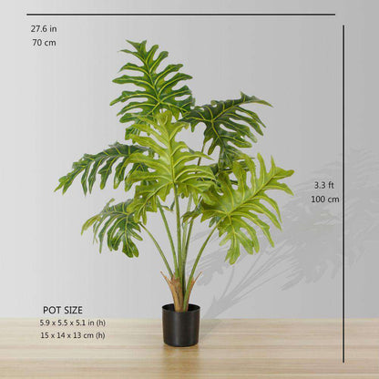 Philo Künstlicher Philodendron Topfpflanze 99 cm