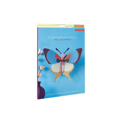 Plum Fringe Butterfly