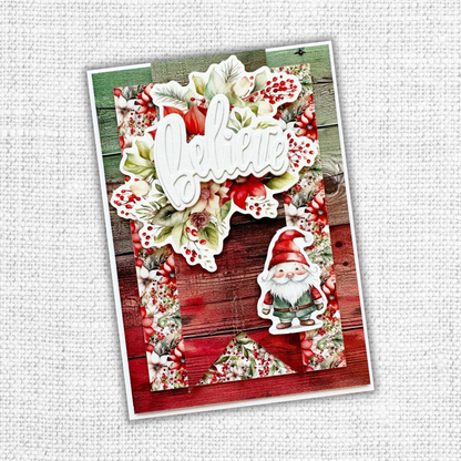 Believe Layered Script Metal Cutting Die 30216