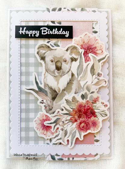 Outback Friends Embossed Die Cuts 31163
