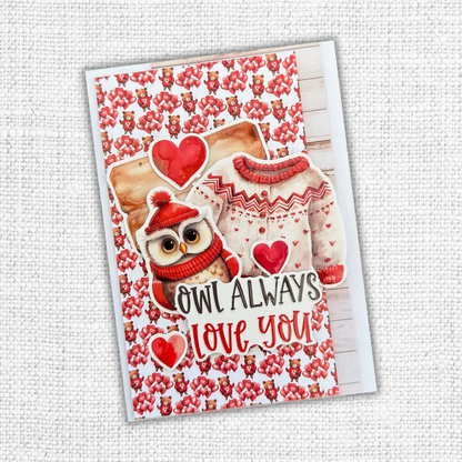 Animal Love Embossed Die Cuts 31629