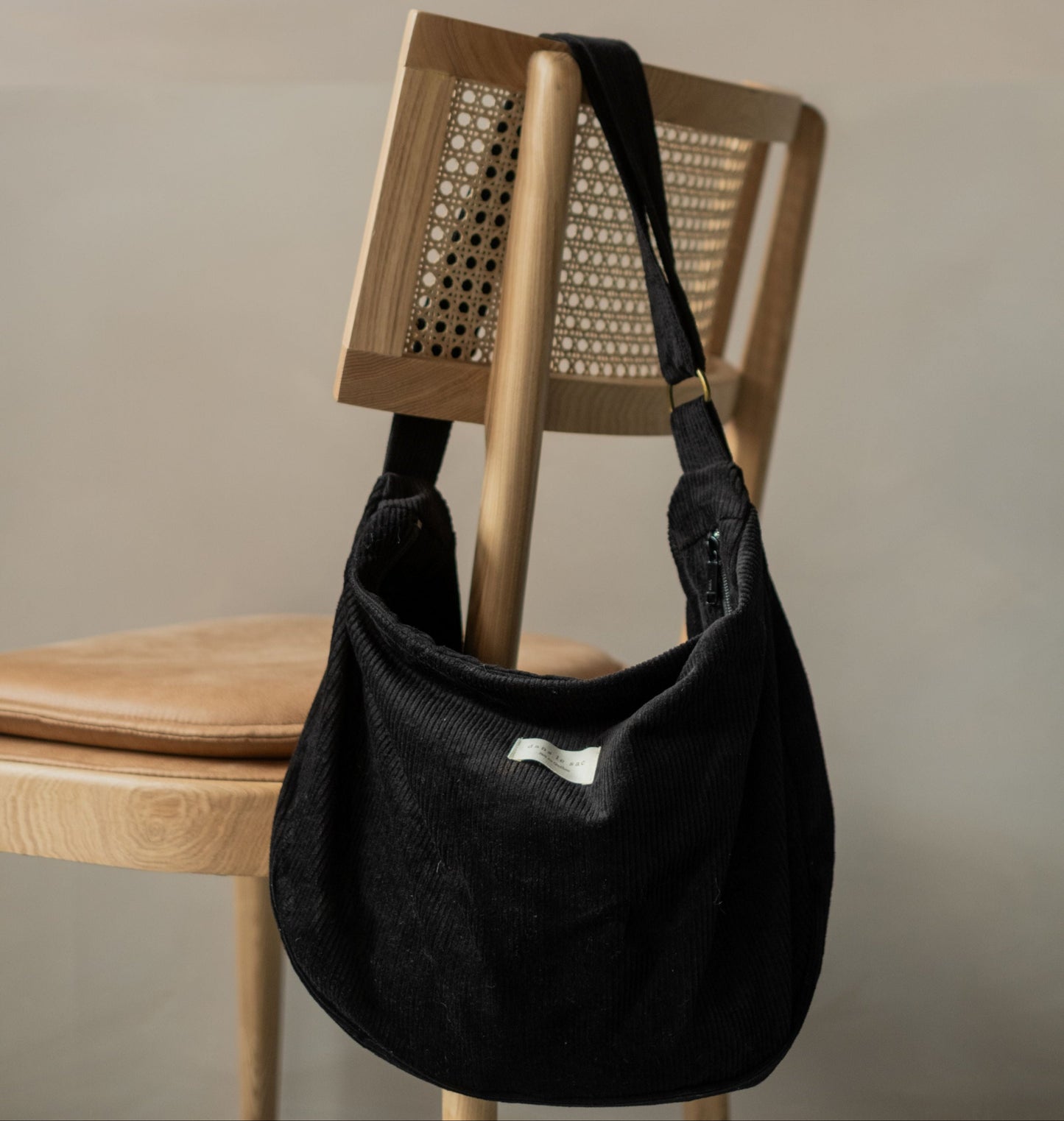 Kord-Crossbody-Tasche | Verstellbarer Schultergurt