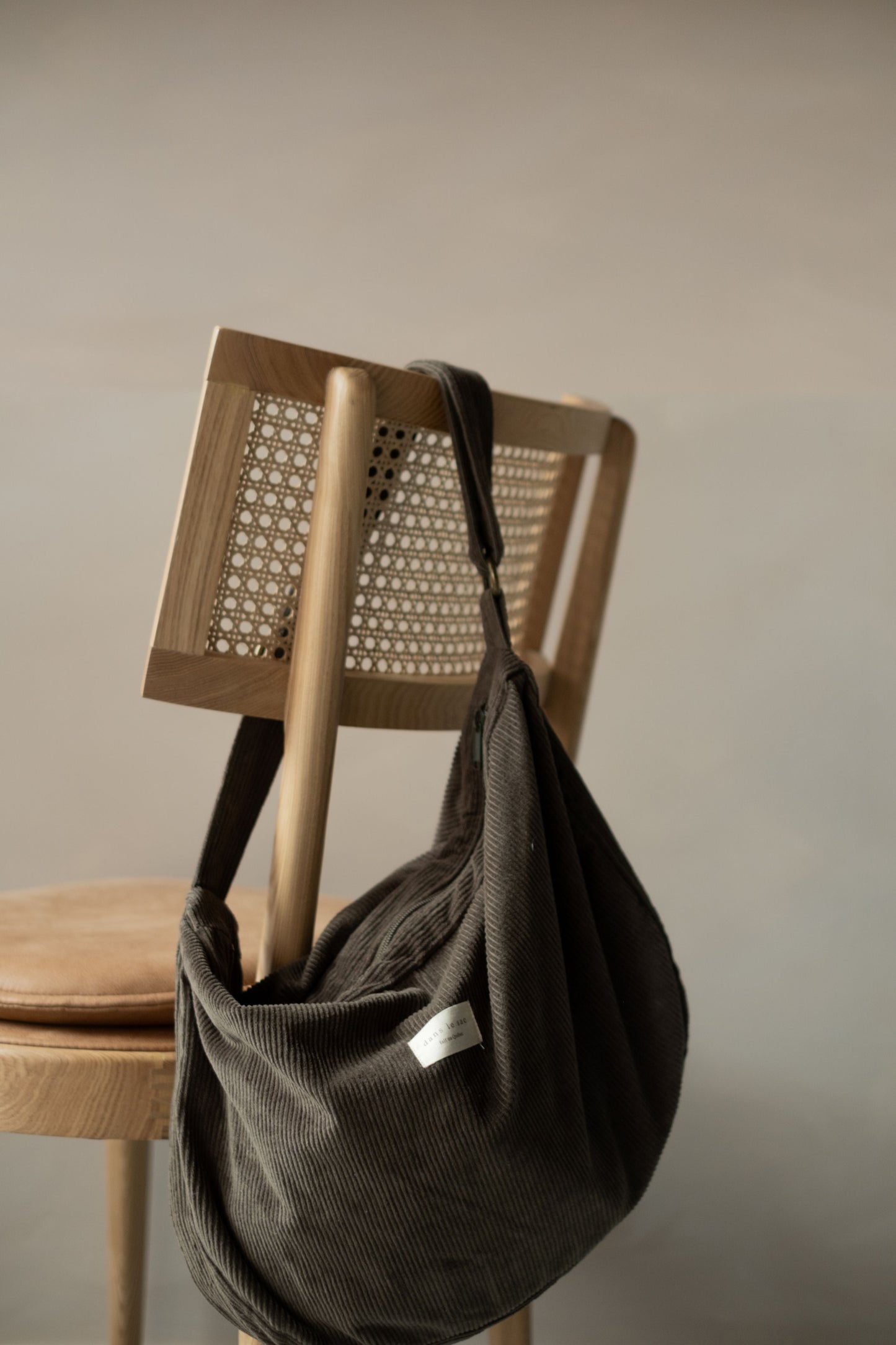 Kord-Crossbody-Tasche | Verstellbarer Schultergurt