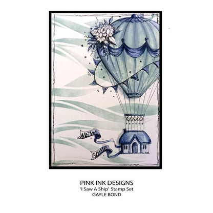 Pink Ink Designs I Saw A Ship... 6 in x 8 in Clear Stamp Set